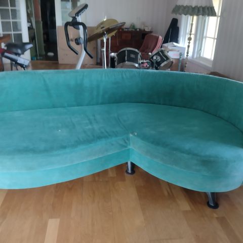 Sofa i velour