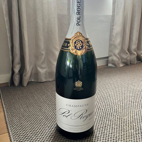 Tom champagneflaske - Pol Roger