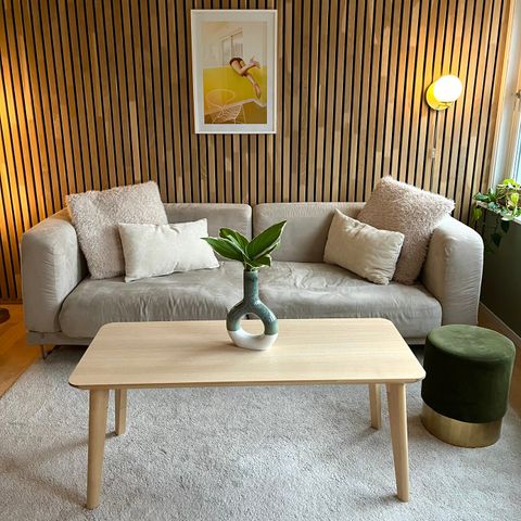 Sofabord i lys ask (Lisabo)