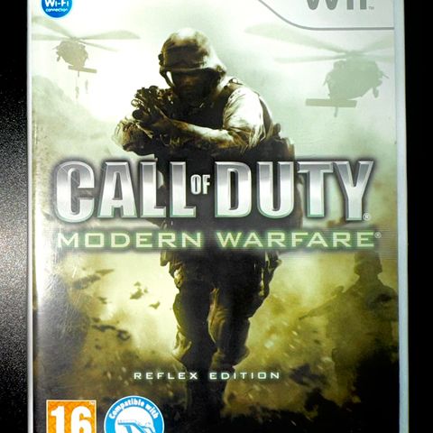 Call of Duty Modern Warfare Reflex Edition Nintendo Wii
