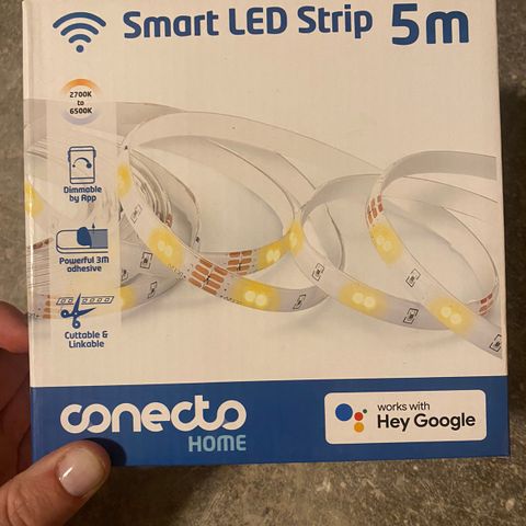 Smart led strip 5m Conecto uåpnet:-)