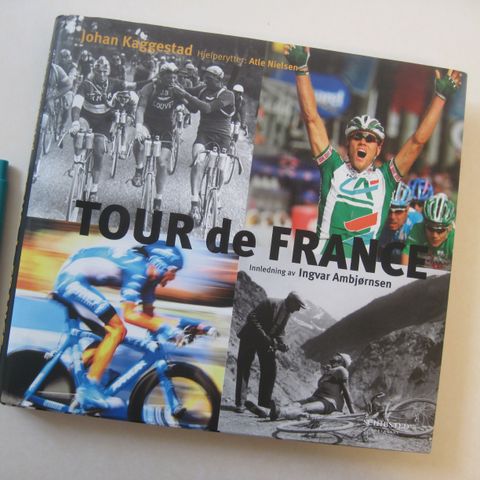 Tour De France - Av Johan Kaggestad. Flott bok. Se bokomtale.
