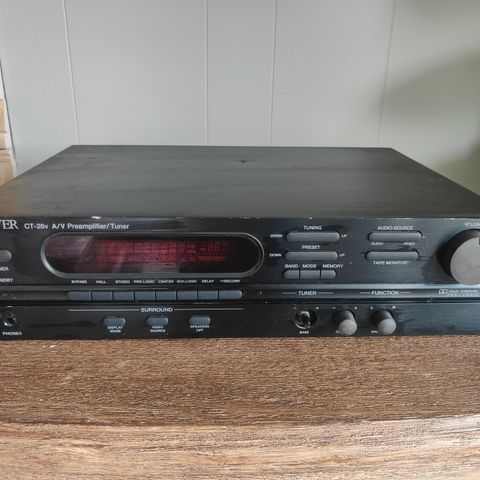 CARVER CT-26V / Receiver / (Rep. Obj.)