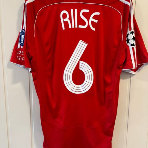 Liverpool 2006/08 John Arne Riise Fotballdrakt (M)