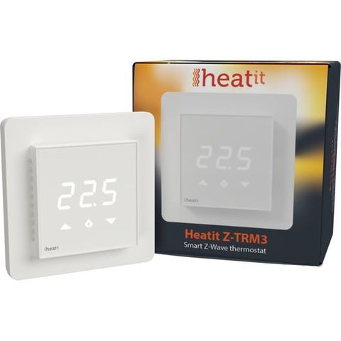 5STK Heatit Z-TRM3 termostat - Helt nye!