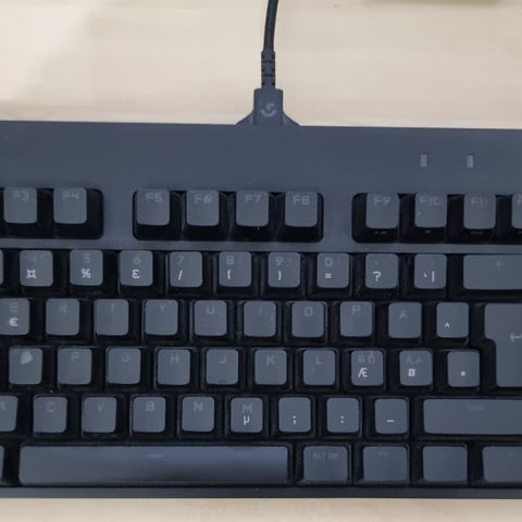 Logitech g pro tastatur (Gaming / mekanisk)