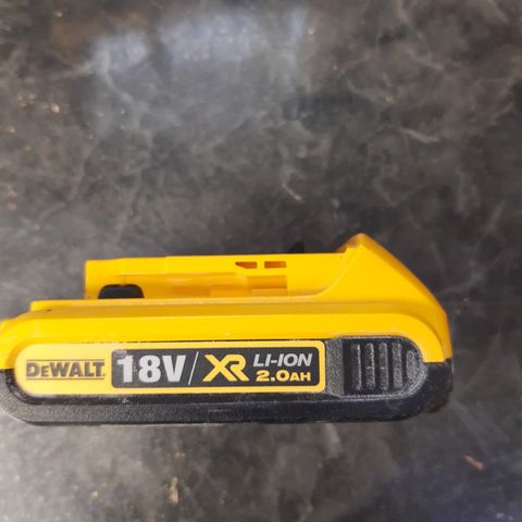 Dewalt 18V 2.0A batteri