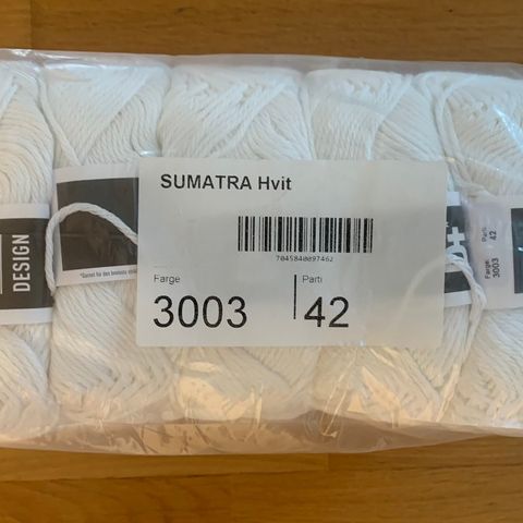 10 stk Rauma garn Sumatra ca 60% rabatt