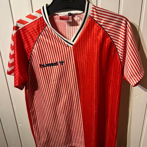 Vintage Danmark 1986 fotballdrakt