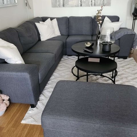 Sofa og sofapall
