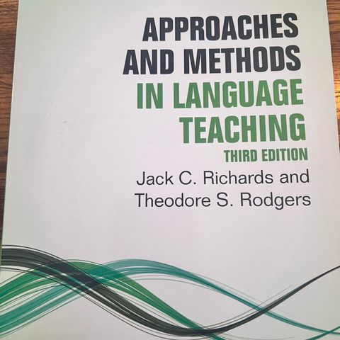 Approaches and Methods in Laguange Teaching av Richards & Rodgers
