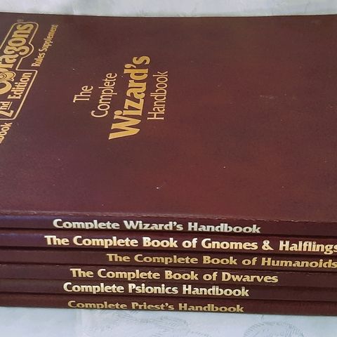 ~~~ Dungeons & Dragons 2nd Edition - "The Complete Class Handbooks" ~~~