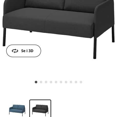 Glostad sofa selges billig