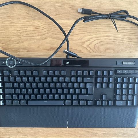 Corsair K-100 RGB - OPX - Nordisk tastatur