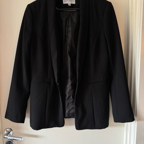 Svart blazer