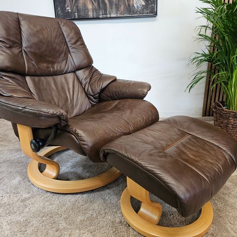 Stressless® Reno(L) lenestol m/krakk fra Ekornes: NY PRIS:31.000,-