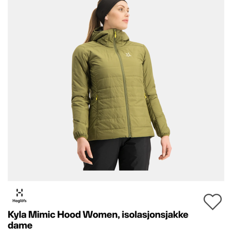 Kyla Mimic Hood Woman isolasjonsjakke
