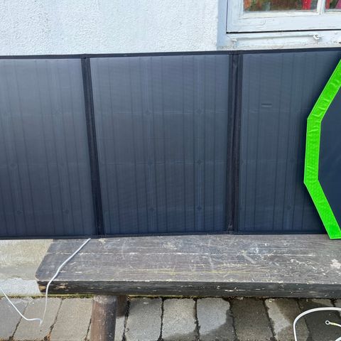 Solcellepanel Solveig 120 Watt sammenleggbart