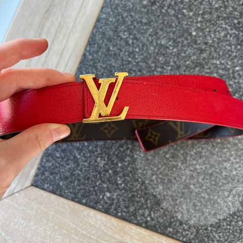 Louis Vuitton belte reversible