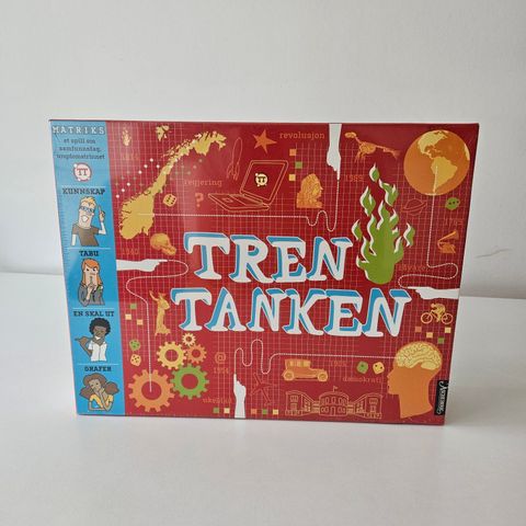 Tren Tanken- et spill om samfunnsfag, ungd.trinnet (Ny og plastforseglet)