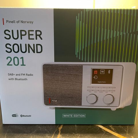 DAB Radio, Pinell SUPERSOUND 201 plays DAB+