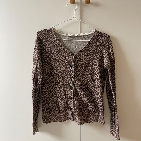 Leopard cardigan