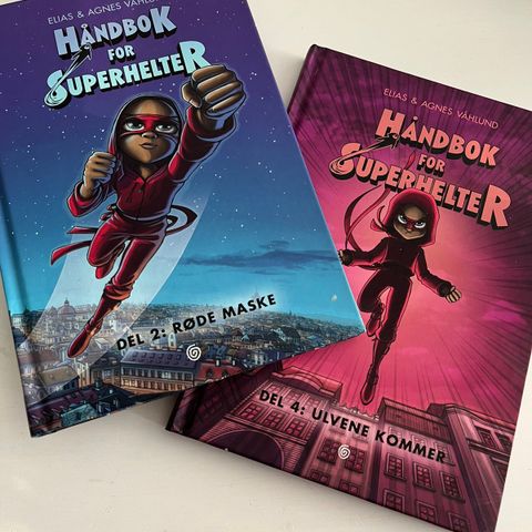 Håndbok for superhelter - bok 2 og 4