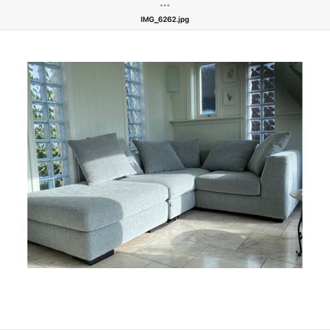 Paso Doble modul sofa fra Bohus, lite brukt