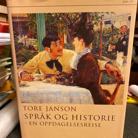 Tore Janson - Språk og historie