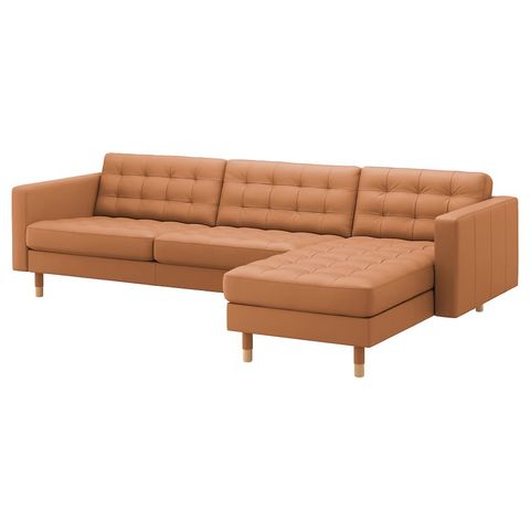 LANDSKRONA 4-seters sofa med sjeselong