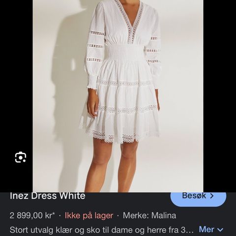Malina, Inez kjole