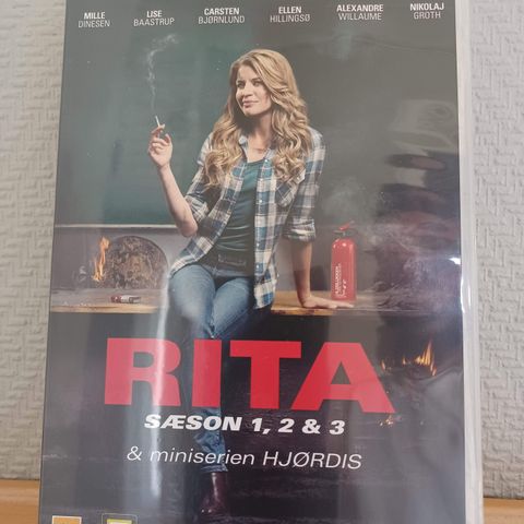 RITA - SESONG 1 - 3 + HJØRDIS (DVD) –  3 filmer for 2