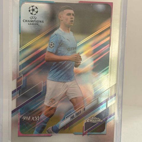 Phil Foden Fotballkort