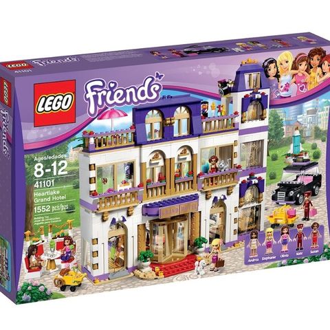 Lego Friends Grand Hotel Byggesett