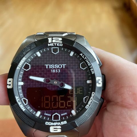 TISSOT TITANIUM SAPPHIRE CRYSTAL SOLAR TOUCH