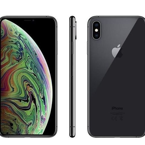 Apple iPhone (10) XS Max, 64 GB - med garanti + cover