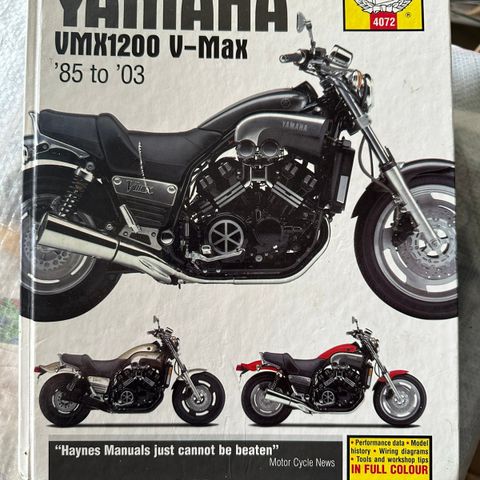 Yamaha V-Max (85 - 03) Haynes Repair Manual