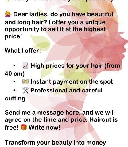Kjøper hår for høy pris!