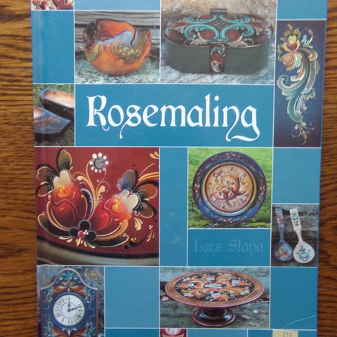 "Rosemaling" - Lars Stana (+ 2 andre hefter om rosemaling)