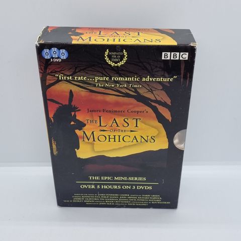 The last of the Mohicans. Dvd