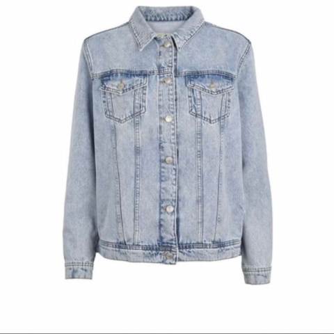 Basic Apparel denim jakke, ubrukt str S