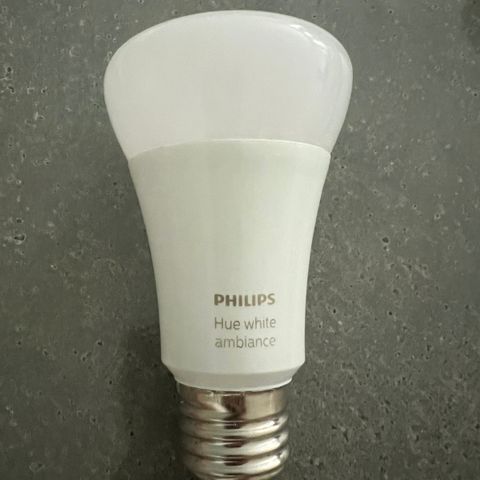 Philips Hue white ambiance smartpære A60 E27