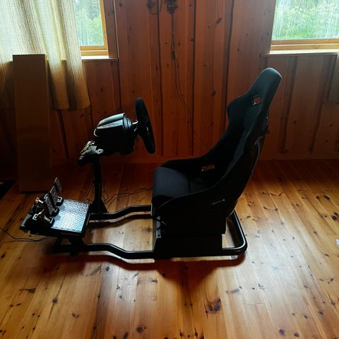 Sim rig/ratt,pedaler og stol