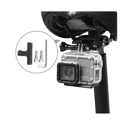 GoPro, Insta360, Dji Osmo and other action cameras saddle mount