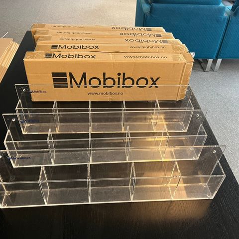 8 stk mobilbox mobiloppebevarings bokser mobil garasje