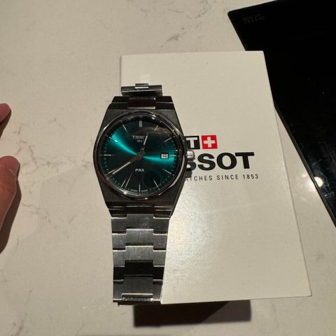 Tissot PRX Emerald/ Grønn urskive