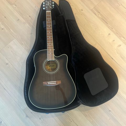 Gitar og bag