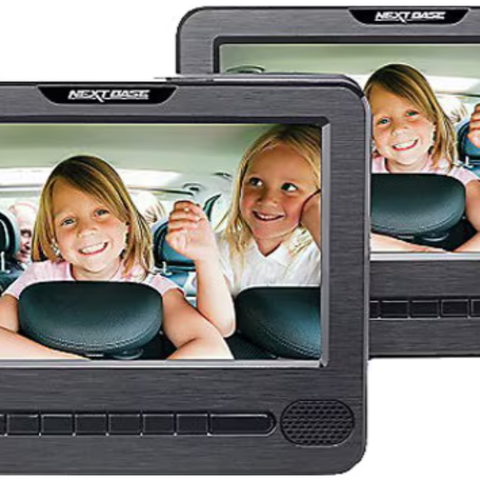 7" twin screen car dvd player