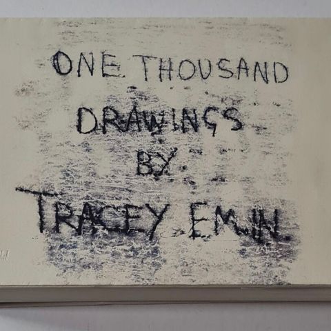 Tracey Emin bok og signert trykk