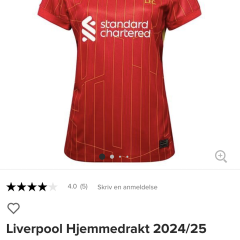 Liverpool hjemmedrakt 24/25